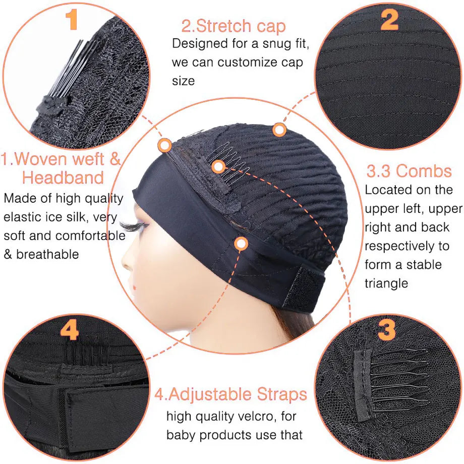 Afro Kinky Curly Headband Wig Human Hair Ombre 1b/30 Remy Brazilian Hair Headband Wigs for Black Women 180% Machine Made Yarra